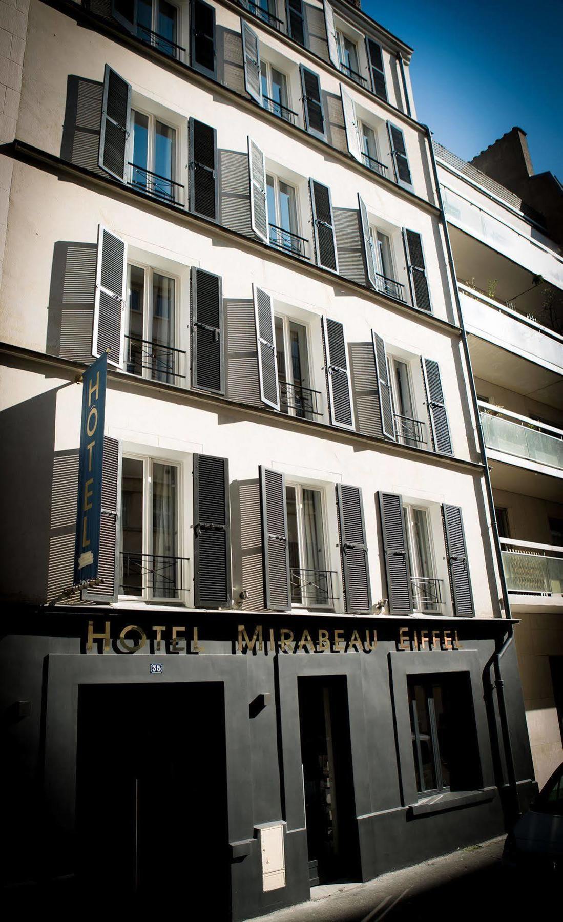 Hotel Mirabeau Eiffel Париж Экстерьер фото